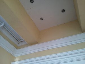 pressure clean ceiling